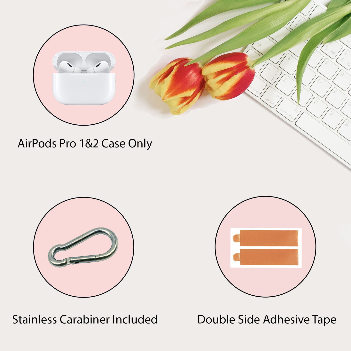 HomeDog Silicone AirPods Pro 1&2 Case